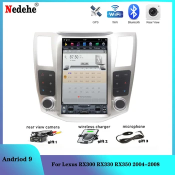 2 din Android 9 Автомобилен Радиоприемник За Lexus RX RX300 RX330 RX350 RX400H GPS Навигация Bluetooth DSP IPS Мултимедиен Плеър WIFI BT Карта