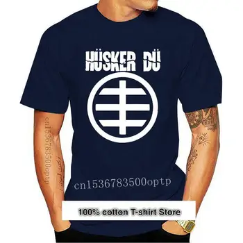Camiseta de HUSKER DU American Rock ал hombre, 100% algodón
