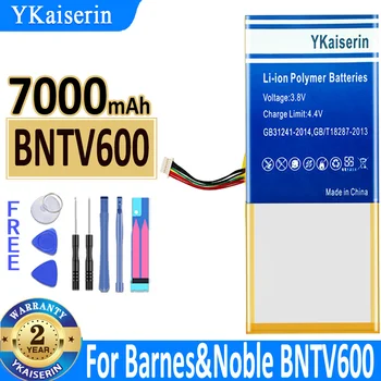 Батерия YKaiserin с капацитет от 7000 mah BNTV600 AVPB00 за Barnes & Noble Nook HD + Plus, NOOK HD + 9, AVPB002-A110-01 Ovation Bateria