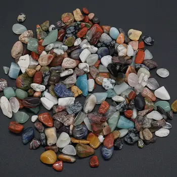 Кувыркающиеся Камъни Смес от Натурални Скъпоценни Камъни Полирани Минерали Crystal Изцеление Начало Декор 200 г