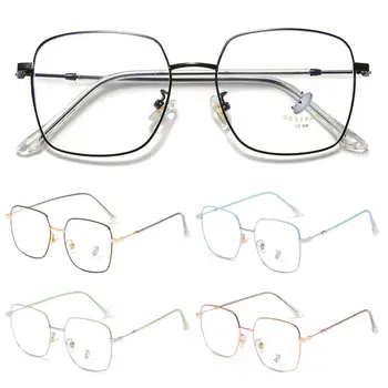 Модни Трайни Офис Преносими Очила С анти-Синя Светлина, Ультралегкие Компютърни Очила в Рамки, Големи Очила