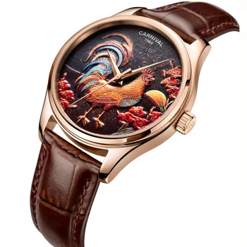 Нови Швейцарски Фантазия Японски Автоматични Механични Часовници MIYOTA Луксозна марка Sapphire Reloj Hombre Водоустойчиви Часовници за Мъже C515G-2