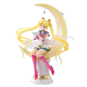 Предварителна продажба на Bandai SPIRITS Figuarts ZERO Chouette Sailor Moon Супер Луната Заек Аниме Фигурка Сбирка Неща Модел Играчки, Настолни Украса