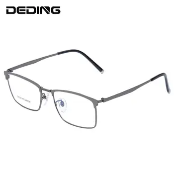 Рамки За Очила От Чист Титан, Мъжки Квадратни Очила, Дамски Очила За Късогледство, Оптични Рамки За Очила DD1533