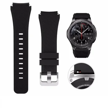 Силиконов Каишка за Китката за Samsung Galaxy Watch3 45 мм Смарт Часовници Въжета За Galaxy Watch 3 41 мм Взаимозаменяеми Гривна Аксесоари