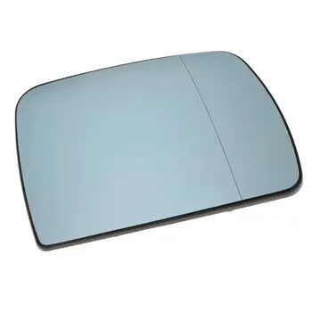 Стъкло Огледало за Обратно виждане С Подгряване Син Цвят от Дясната Страна на Водача За BMW X5 E53 99-06